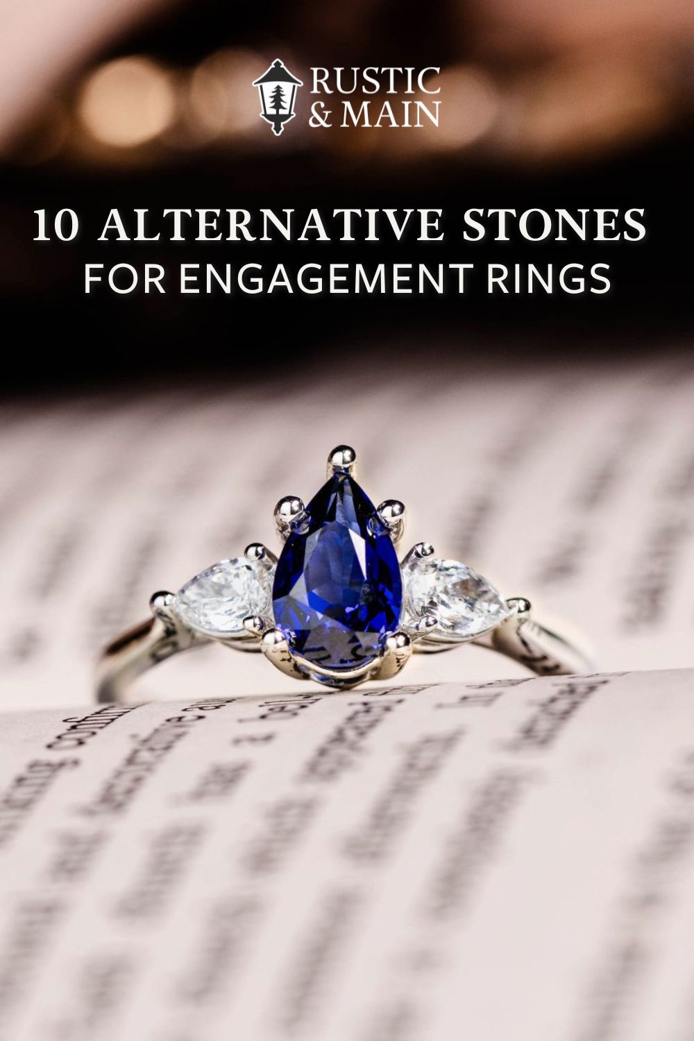 Engagement ring stone alternatives clearance