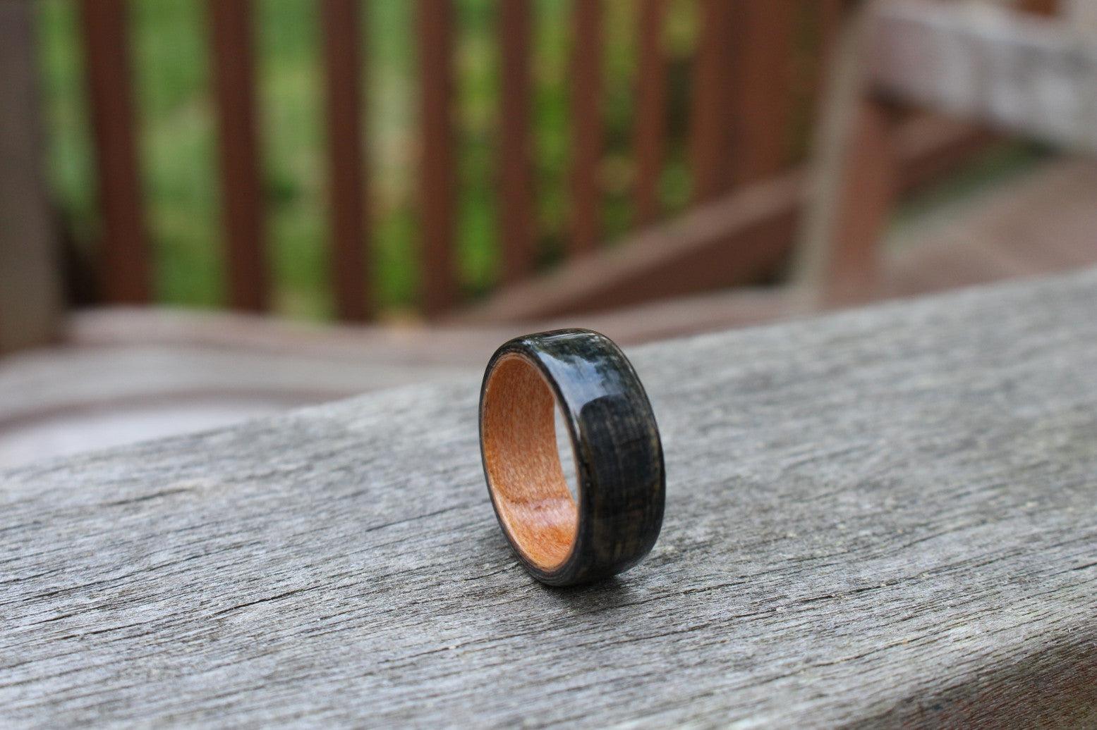 Some wooden rings I've made recently :) : r/crafts