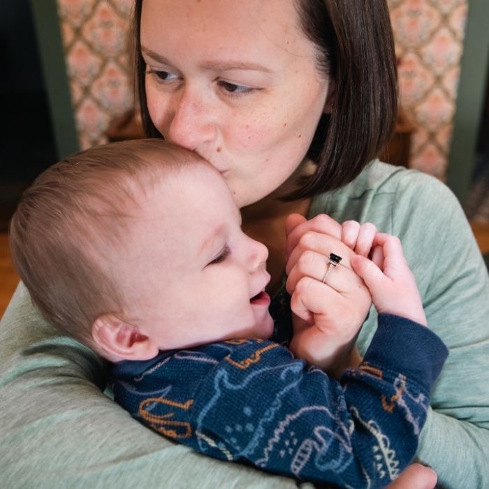 A Ring That Holds a Family: Designing a Custom Anniversary Ring with Her Children’s Birthstones