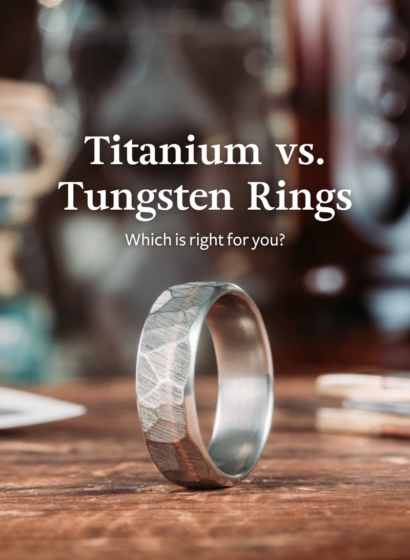 Should your wedding band be made of titanium or tungsten?