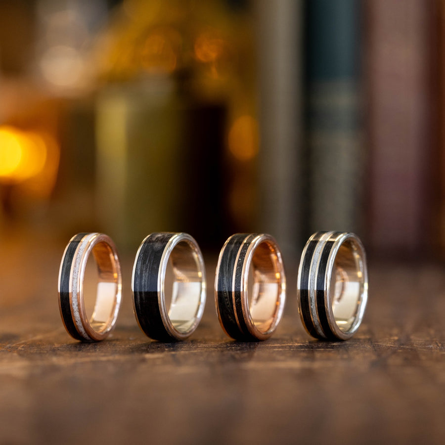Whiskey Barrel Wedding Bands
