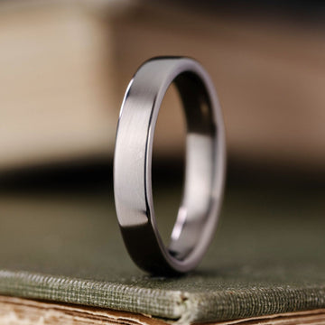 :: Shown in 4mm Wide | Titanium