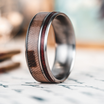 ::Shown in 8mm Wide | Titanium