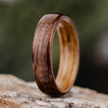 Solid Custom Wood Ring