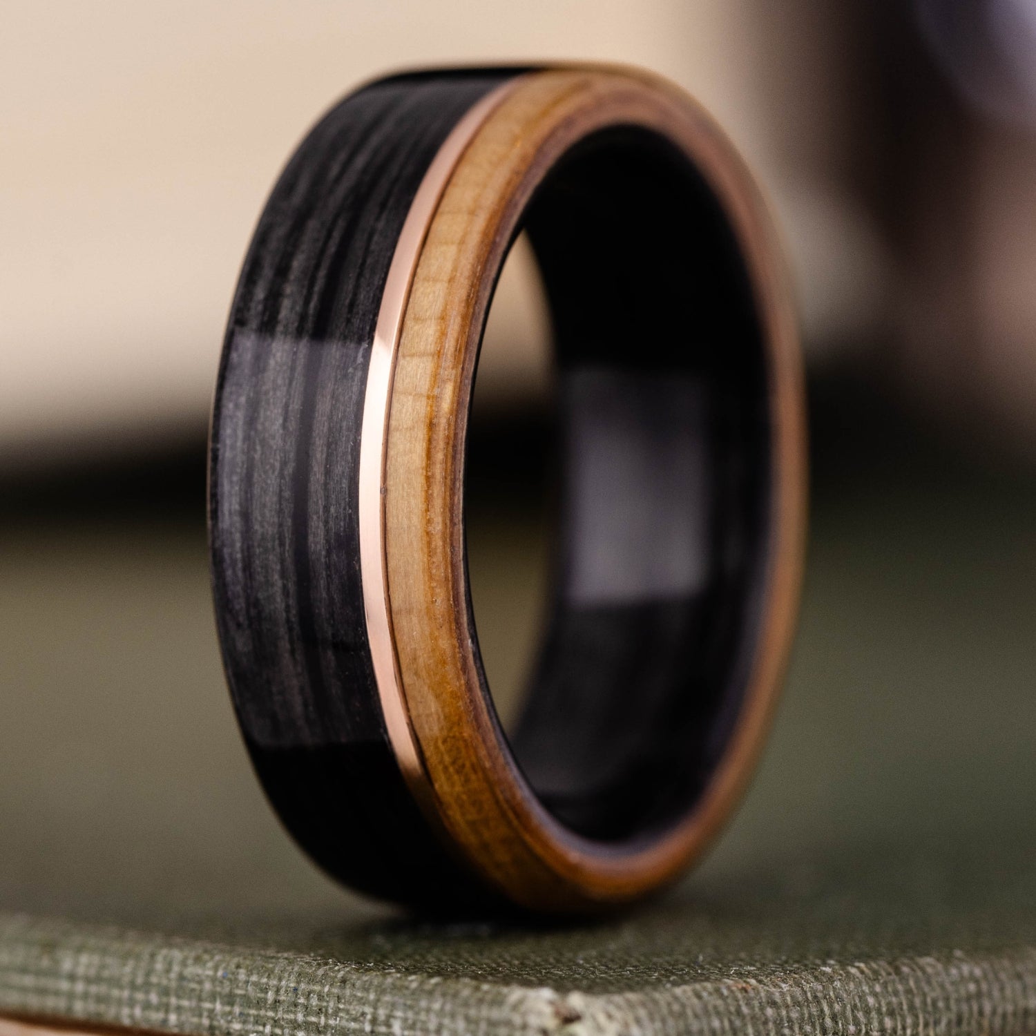 GAZ Mayall Whiskey Men and Wine 貴重盤‼️ The Highball | Men's Whiskey Barrel Wood Wedding Band +