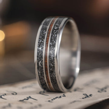 :: Shown in 8mm Wide | Titanium