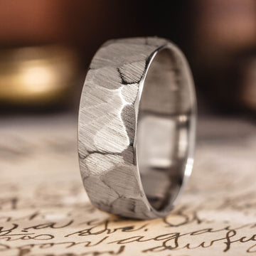 :: Shown in 8mm Wide | White Gold