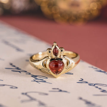 garnet-gold-claddagh-engagement-ring-the-maeve-rustic-and-main