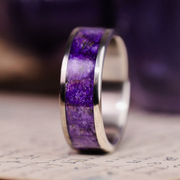 :: Shown in 8mm Wide | Titanium