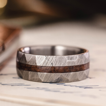 ::Shown in 8mm Wide | Titanium