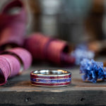 mens-gold-wedding-band-purpleheart-wood-sea-lavender-rustic-and-main