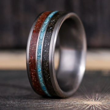 ::Shown in 8mm Wide | Titanium