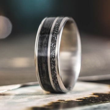 :: Shown in 8mm Wide | Titanium