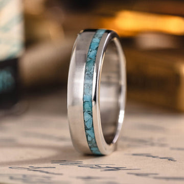 :: Shown in 6mm Wide | White Gold