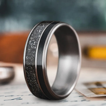 Custom Design - 2-Inlay Offset Ring NetdLqxbVcf95jNIkO3jXJX7