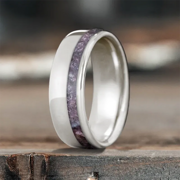 Custom Design - Single Offset Inlay Ring L70H7zjsysy3Zk42QeywoEDe