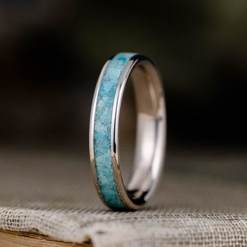 :: Shown in 4mm Wide | White Gold