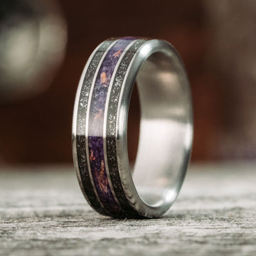 :: Shown in 8mm Wide | Titanium