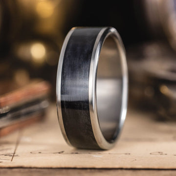:: Shown in 8mm Wide | Titanium