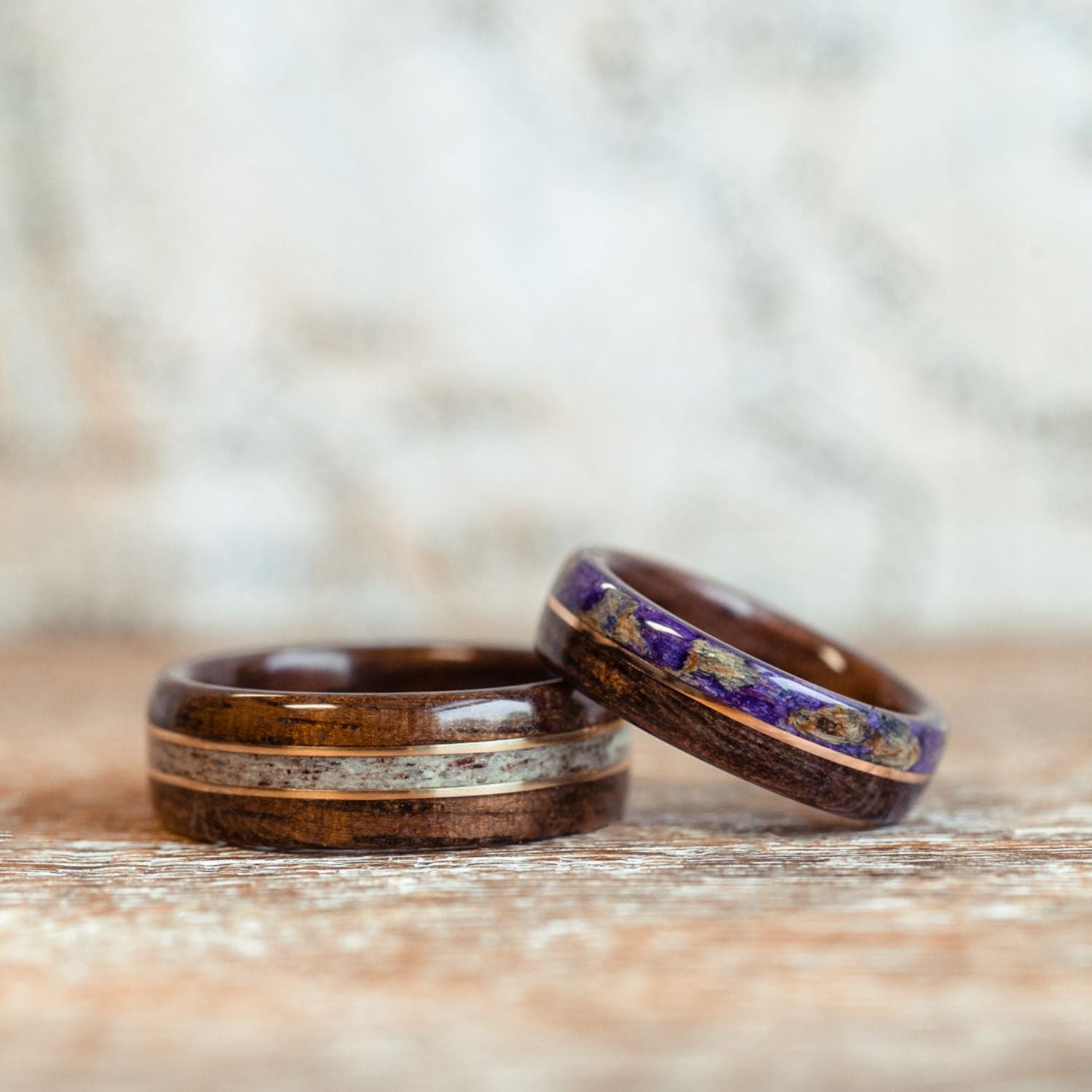 Wood wedding ring sets 60 photos - Astyledwedding.com Wood wedding ring sets 60 photos - Astyledwedding.com