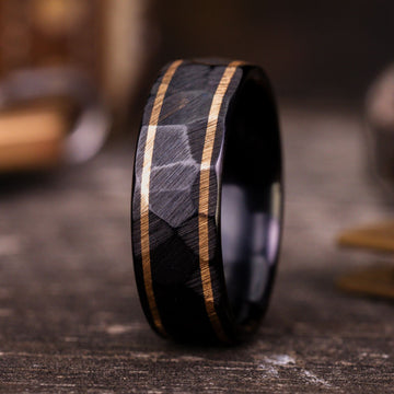:: Shown in 8mm Wide | Black Titanium