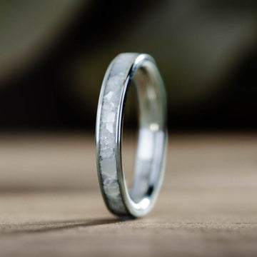 :: Shown in 3mm Wide | White Gold