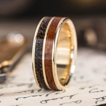 ::Shown in 8mm Wide | Yellow Gold