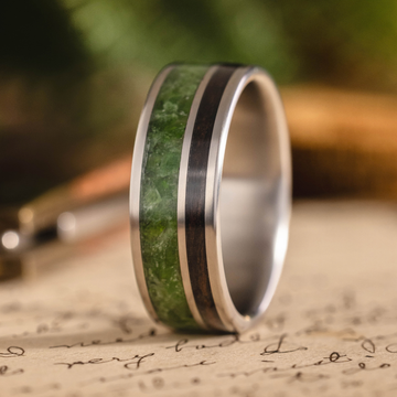 :: Shown in 8mm Wide | Titanium