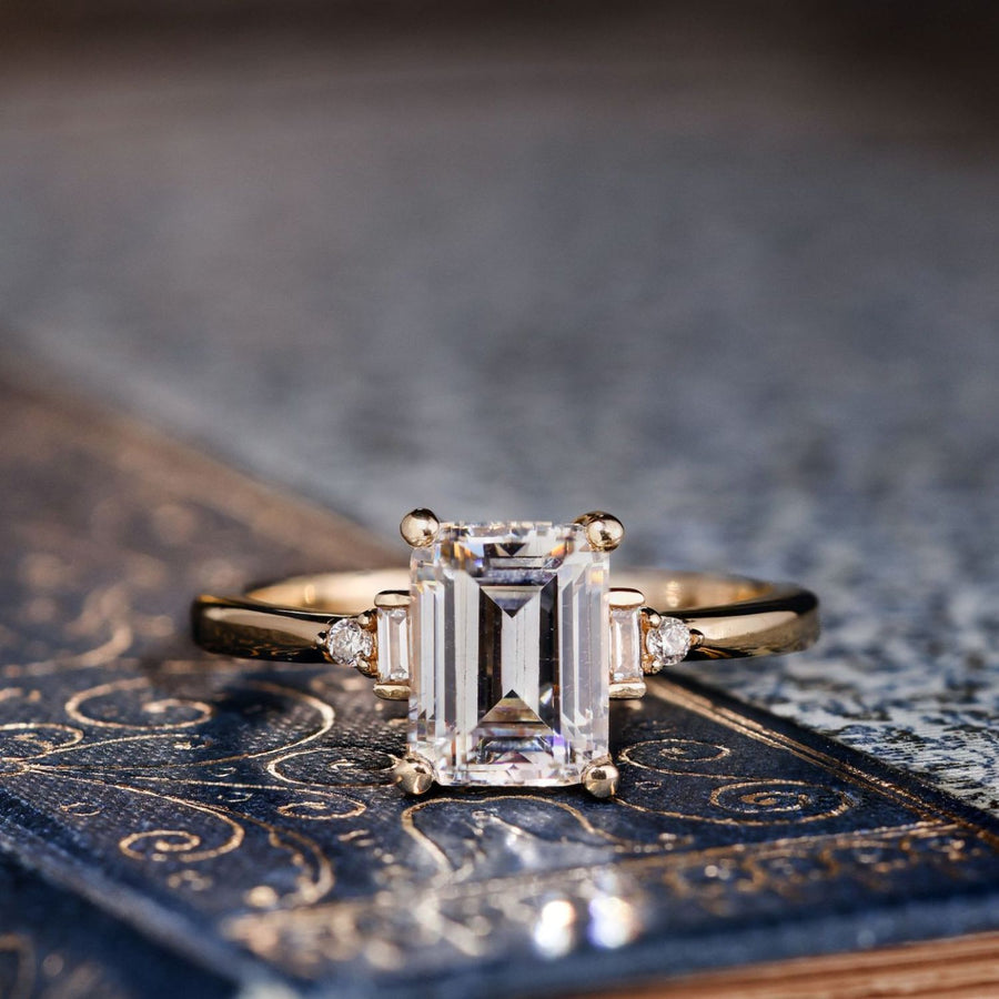 Emerald Cut Engagement Rings | Sleek, Sophisticated Glamour