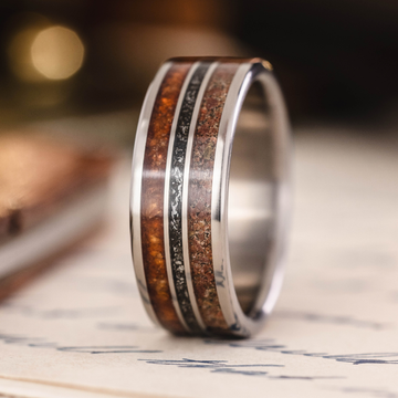 ::Shown in 8mm Wide | Titanium