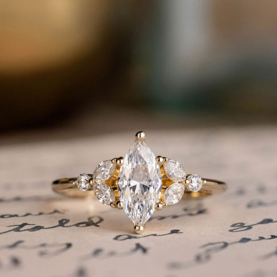 Marquise Cut Engagement Rings | Regal Elegance, Bold Style