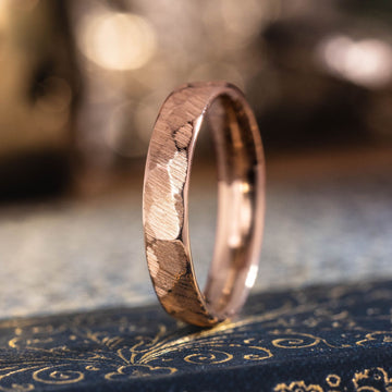 :: Shown in 4mm Wide | Rose Gold