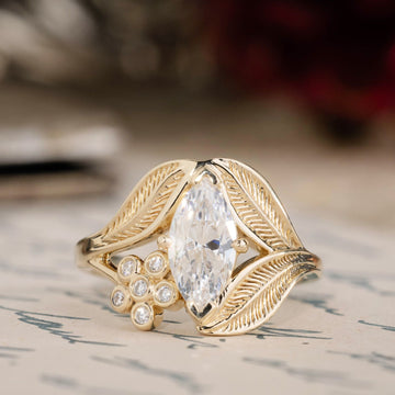 the-magnolia-marquise-diamond-engagement-ring-floral-diamond-accent-nature-inspired-leaf-setting