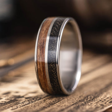 :: Shown in 8mm Wide | Titanium