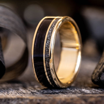 :: Shown in 8mm Wide | Yellow Gold