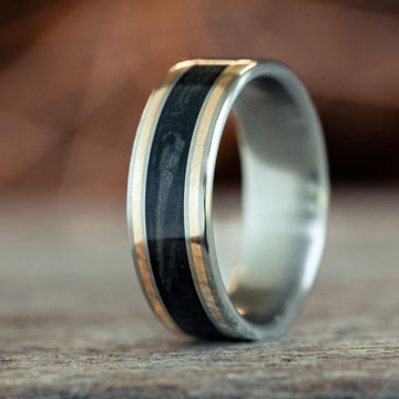 :: Shown in 8mm Wide | Titanium