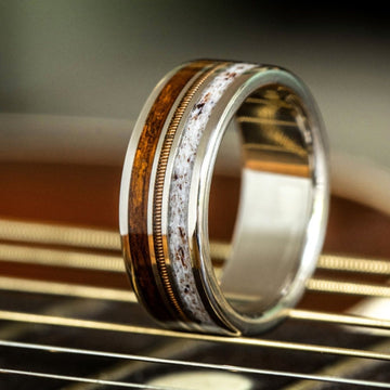 :: Shown in 8mm Wide | Yellow Gold