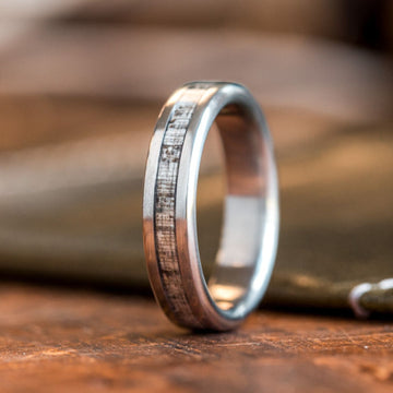 :: Shown in 4mm Wide | Titanium