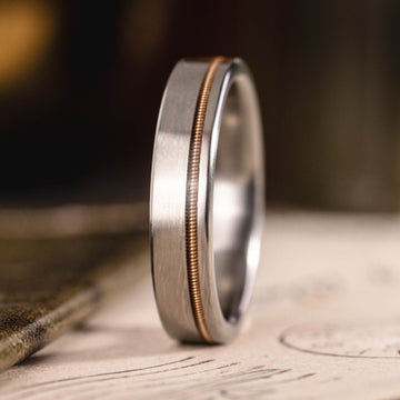 :: Shown in 6mm Wide | Titanium