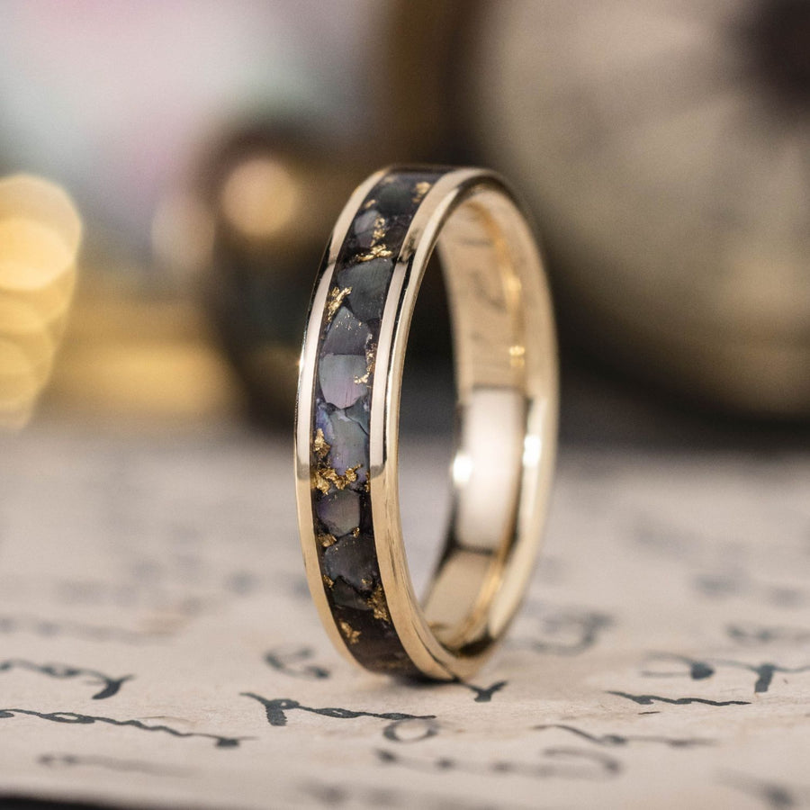 Purple Wedding Bands & Rings