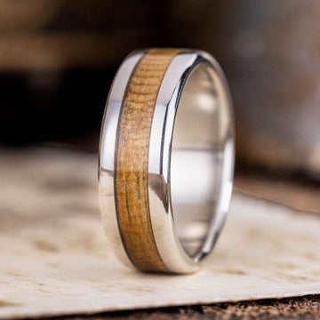 :: Shown in 8mm Wide | White Gold