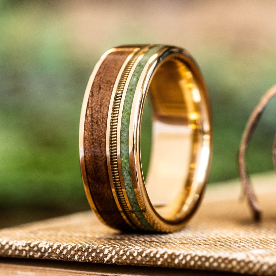 Guitar String Wedding Bands & Rings