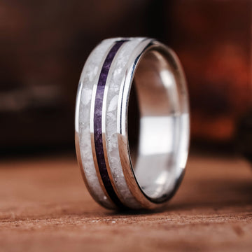 ::Shown in 8mm Wide | Silver