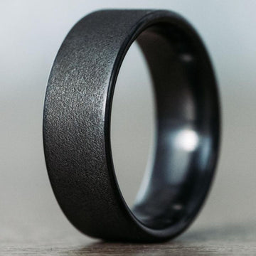 ::Shown in 8mm Wide | Black Titanium