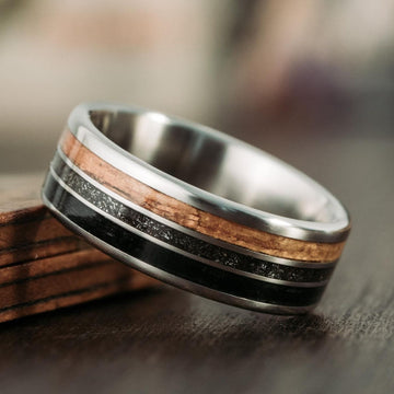 ::Shown in 8mm Wide | Titanium