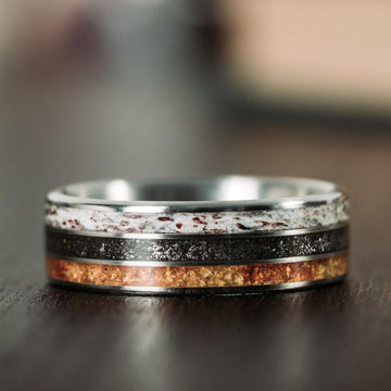 ::Shown in 8mm Wide | Titanium