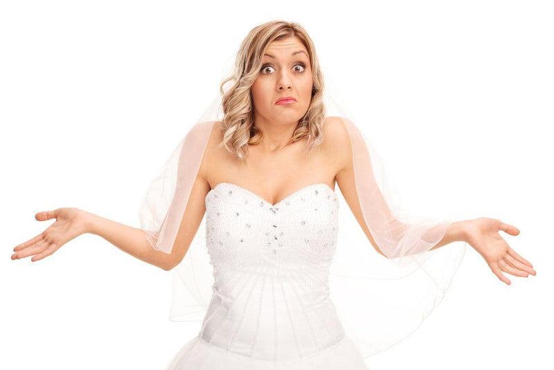 Bride overwhelmed with wedding planning questions