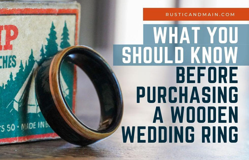 What You Should Know Before Purchasing a Wooden Wedding Ring