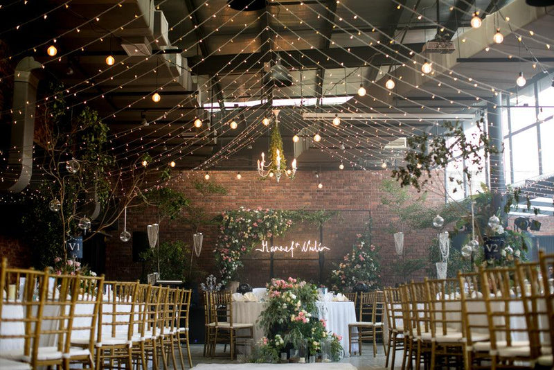 modern rustic wedding venue