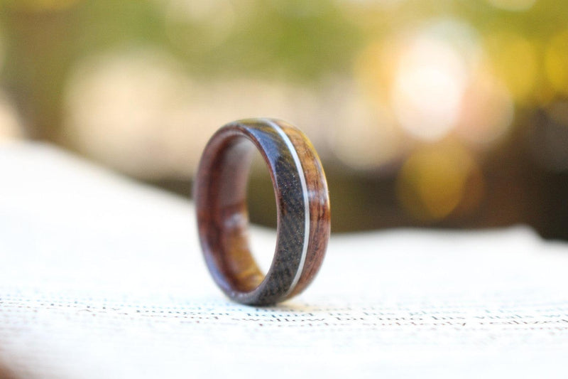 Wood and Wool: Honoring WWI in a Unique Men's Ring
